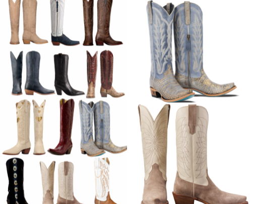 Get Rodeo Ready: The Ultimate Western Boot Wishlist ✨ cover photo collage