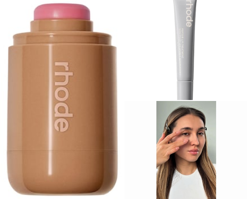 The blush cover photo collage