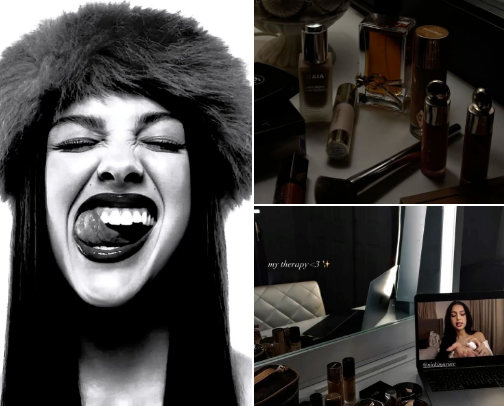 Make UP' cover photo collage