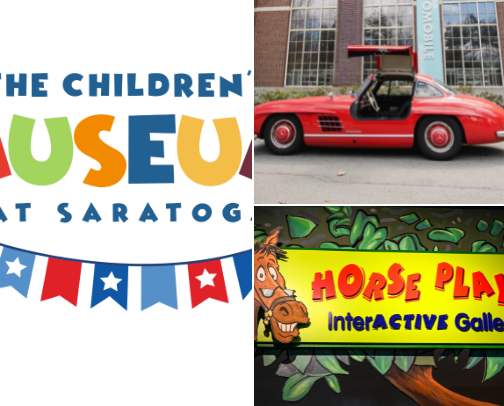 Visiting Saratoga Springs NY with Kids cover photo collage