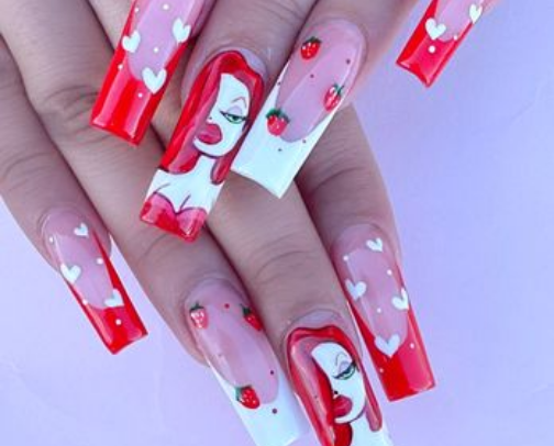 Nails cover photo collage