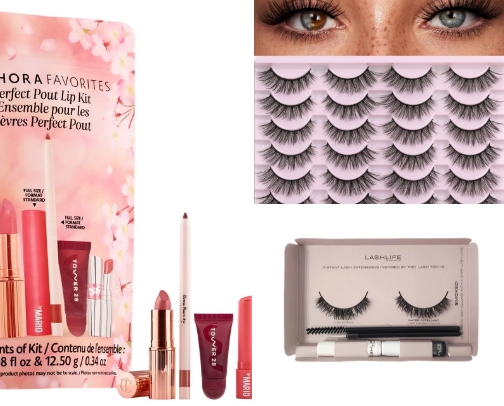 Beauty and health care cover photo collage