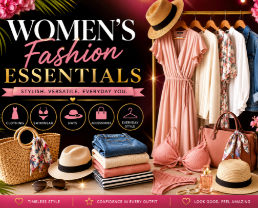 Elevated Women’s Fashion Essentials for a Polished Everyday Look cover photo collage