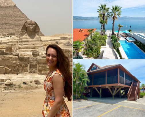 Travel cover photo collage