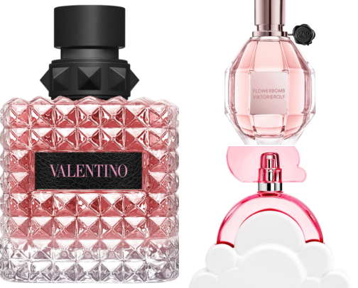 Pink Beauty & Perfume Favorites cover photo collage