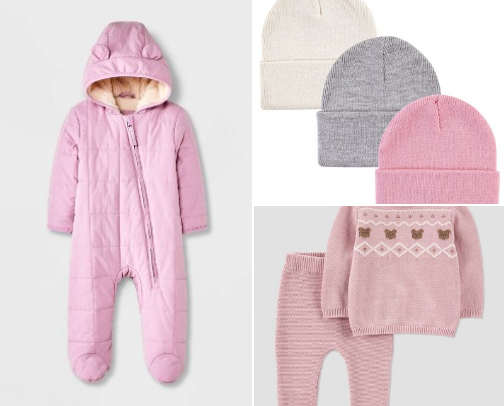 Baby’s clothes cover photo collage