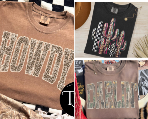 western Graphic T-Shirts cover photo collage
