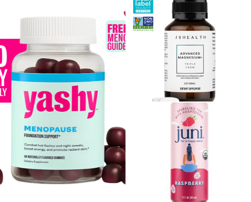 Women’s wellness goodies cover photo collage