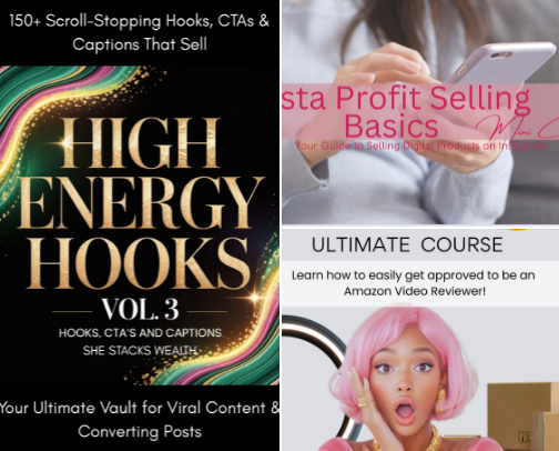 Digital Guides and Courses cover photo collage