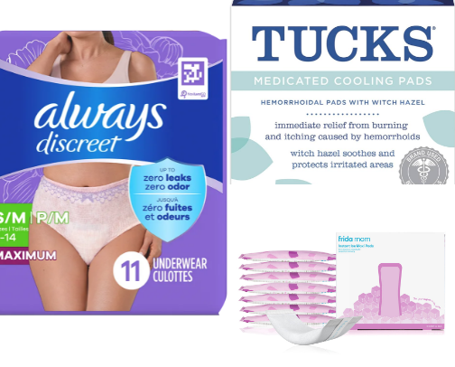 postpartum survival kit cover photo collage