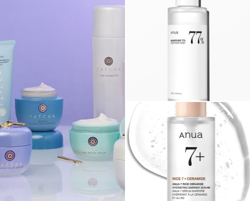 Favorite Skincare Products cover photo collage