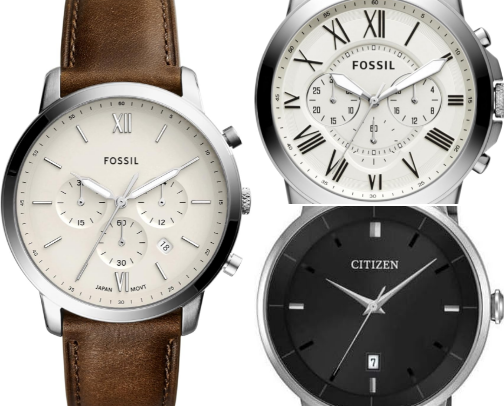 4 Best Men's Watches: Fossil & Citizen Picks (2026) cover photo collage