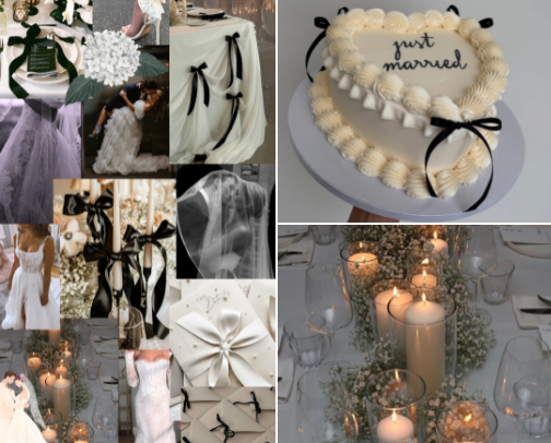 Wedding finds & diy cover photo collage