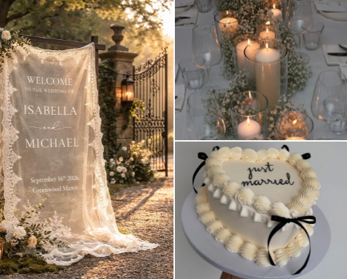 Wedding finds & diy 💒💍 cover photo collage