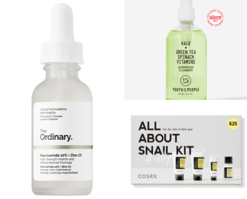 Skincare cover photo collage