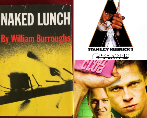 Cult Classic Books cover photo collage