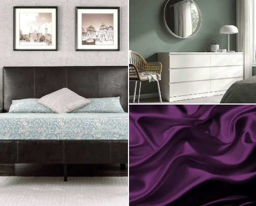 Furniture & Décor in Our Bedroom cover photo collage