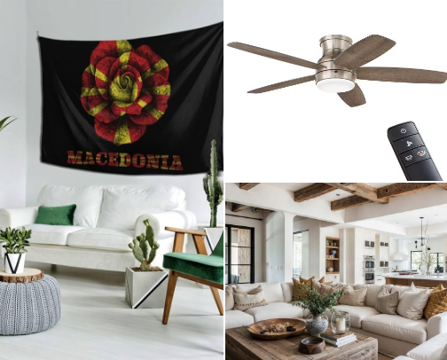 HOME decor cover photo collage