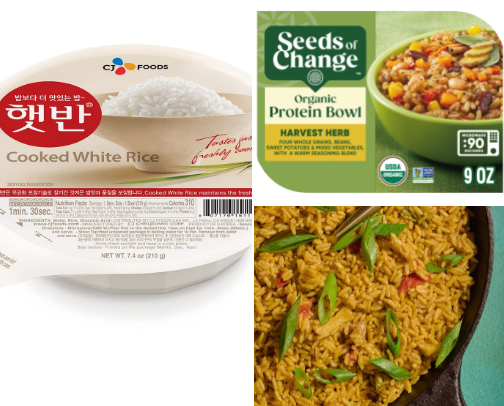 Ready to eat Food's Favourites cover photo collage