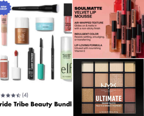 The best of the best eyeshadows and beauty needs cover photo collage