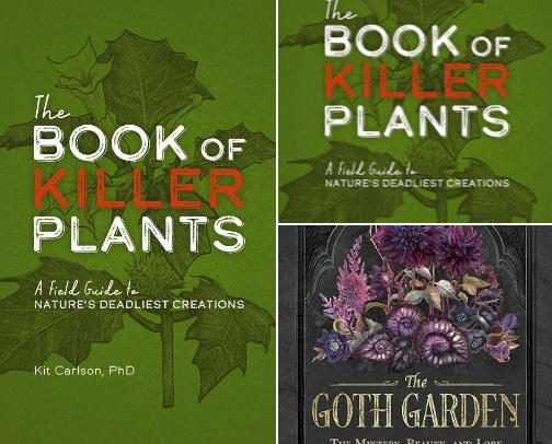 Books for the Dark Botanist cover photo collage