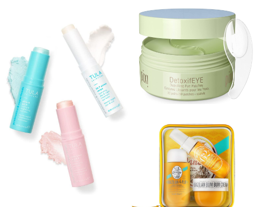 Skincare cover photo collage