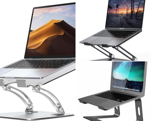 Laptop Stands That Fixed My Terrible Posture Before My Back Gave Out cover photo collage