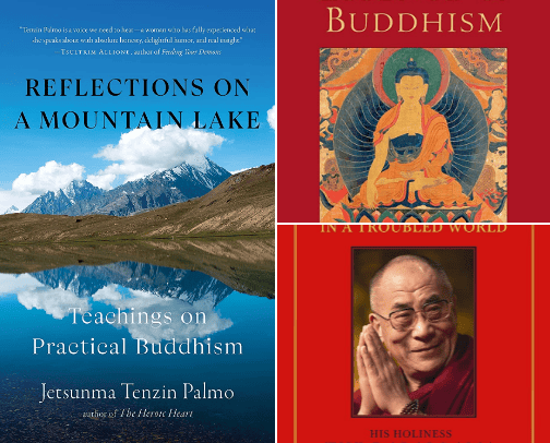 Buddhism Books cover photo collage