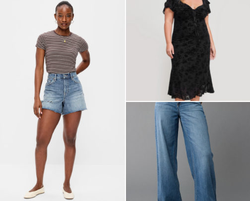 Fashion musts! (Curvy body) cover photo collage
