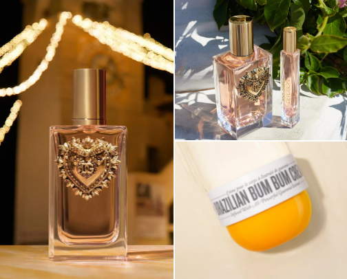 How to Smell Like a Literal Goddess cover photo collage
