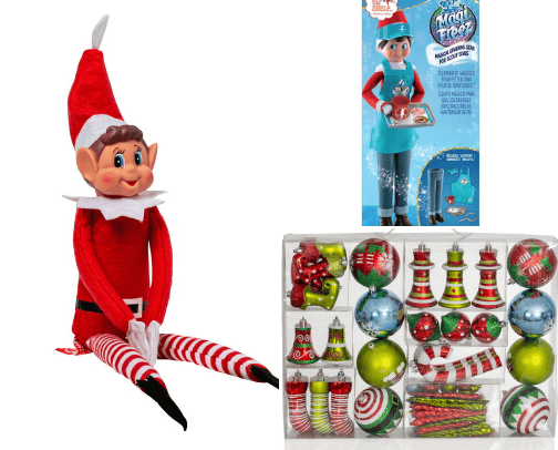 Elves Christmas cover photo collage