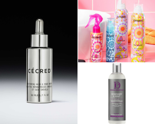 Black girl hair essentials ! cover photo collage