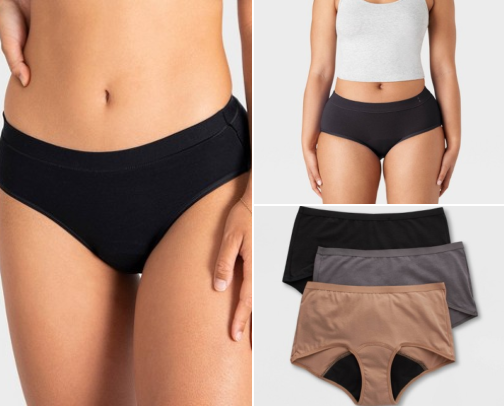 sensory-friendly period care for grown-ups cover photo collage