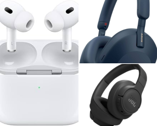 Headphones & Earbuds I’d Actually Recommend After Using Them cover photo collage