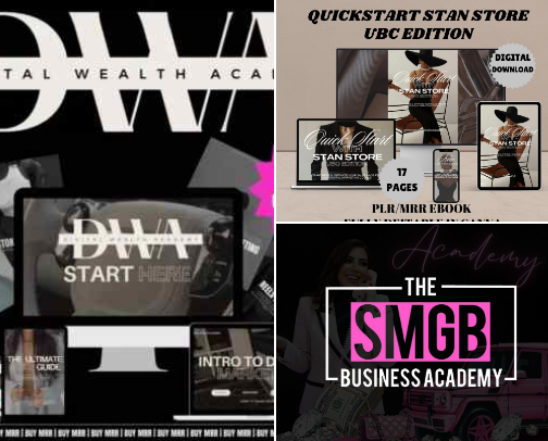 Digital courses cover photo collage