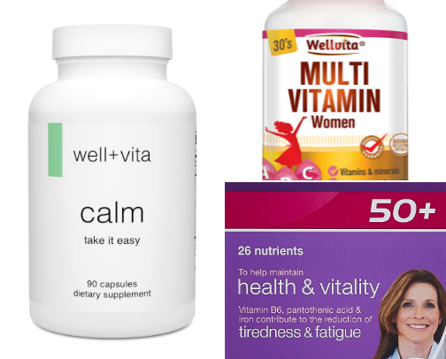 Well+vita (women health) cover photo collage