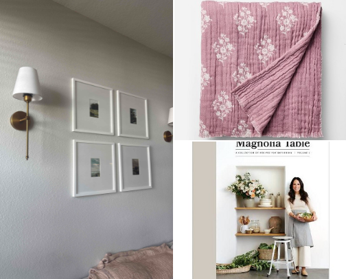 home decor + interior design cover photo collage