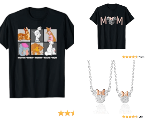 Disney Mothers Day Gift Ideas cover photo collage
