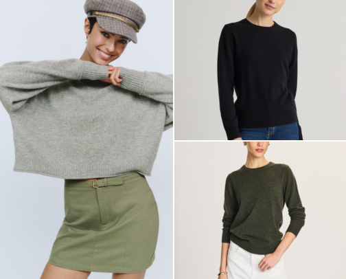 15 Best Cashmere Sweaters (2026) cover photo collage