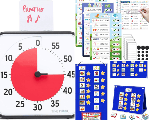 Tools to help with ADHD cover photo collage