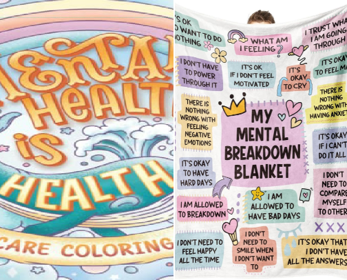 Mental health corner cover photo collage
