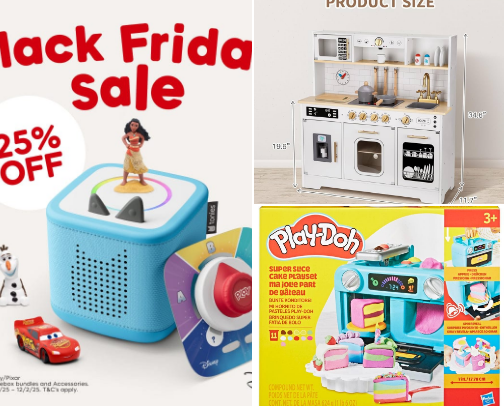 Toddler Toy Finds cover photo collage