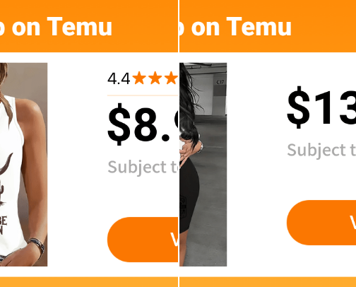 Awesome shirts from Temu cover photo collage