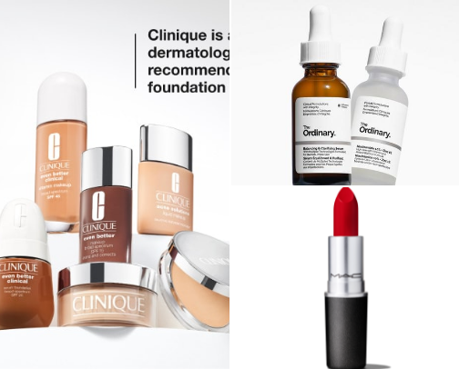 My favorite beauty recs cover photo collage