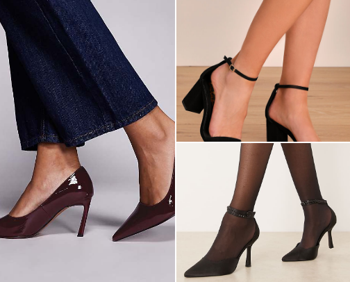 Affordable shoes cover photo collage