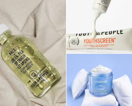 It's giving superior SKINCARE🤍✨ cover photo collage