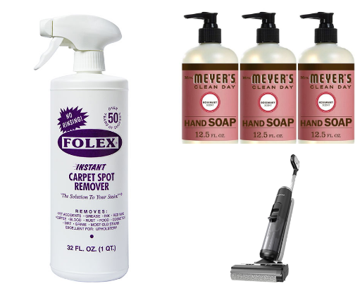 5 Amazon Cleaning Products I Actually Use All the Time cover photo collage