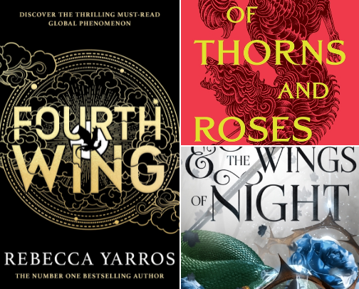 The Romantasy Vault: Enemies-to-Lovers, Shadow Daddies & High Stakes cover photo collage