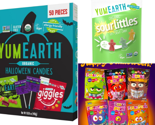Dye-Free Halloween Candy Picks That Kids (and Parents) Will Love cover photo collage