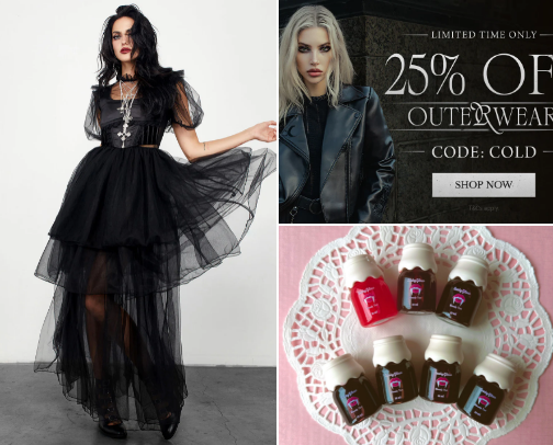 Alternative Fashion for Alt Baddies cover photo collage